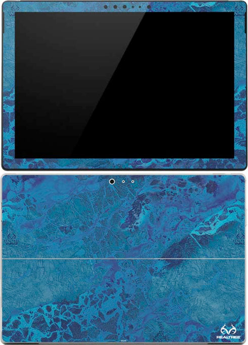 RealTree WAV3 Blue Camo Surface Pro (2017) Skin